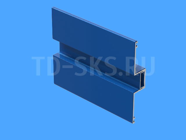 Ламель фасадная DAARTS F201-12 вид сбоку